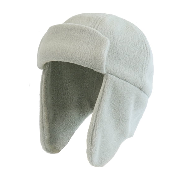 SuTry Kids Winter Trapper Hat Plush Fleece-Lined Ear Protection Thermal Comfortable Fall Cold Weather Caps Childrens Hat(Gray,2-3 Years)