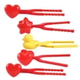 thumbnail image 4 of Kids Snow Clip Tool 5Pcs Plastic Snow Molds For Winter Snowy Days 13.4x3x3.7in, 4 of 7