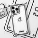 thumbnail image 2 of Funda de teléfono translúcida esmerilada para iPhone, carcasa protectora de silicona, línea bidimensional, cómic, iPhone 13 Pro Max, iPhone 14, 12, 11, XS, XR, X, 2 of 4