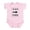 Petal Pink, variant on CafePress - Vintage I'm With Stupid [R] Infant Bodysuit - Baby Light Bodysuit, Size Newborn - 24 Months