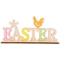 thumbnail image 1 of CIMAXIC 1PC Easter English Letters Decor Wooden English Letters Crafts Easter Letters Design Craftwork Creative Simple Easter Letters Desktop Ornaments for Home Party Bar Decor Easter Style, 1 of 4