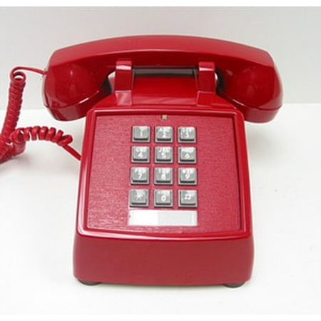 - Cortelco 250047-VBA-20MD Desk ValueLine RED