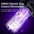 thumbnail image 6 of JT MOROLUX Solar Bug Zapper with Dual Charging, Electric Mosquito Killer & LED Lantern, Portable Indoor & Outdoor Insect Trap for Home, Patio, Garden & Camping, 6 of 13