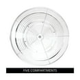thumbnail image 5 of iDesign RPET Linus Turntable - Divided - Clear, Set of 2, 5 of 5