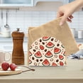 thumbnail image 6 of Watermelon Nuts Napkin Holder for Table Clear Napkin Stand Paper Holder Acrylic Organizer Dispenser Napkins for Dinner Kitchen Restaurant Room, 6 of 8