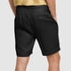 thumbnail image 3 of Pantalones de Hombre Elástico Cintura Músculo Casual Imitación Algodón Lino Textura Atado Cinco Cuartos de Pantalones Cortos, 3 of 6