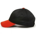 thumbnail image 5 of Outdoor Cap JM-123 Jersey Mesh-Black/Orange-Youth, 5 of 8