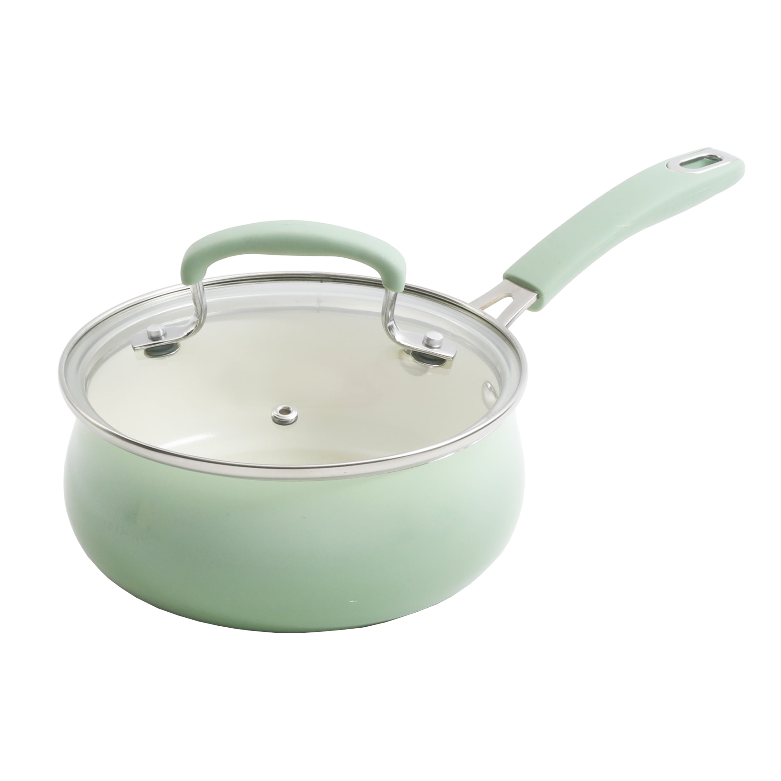 Mint The Pioneer Woman 10 Piece Ceramic Non-stick and Cast Iron Cookware Set