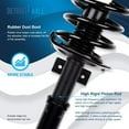 thumbnail image 4 of Detroit Axle - FWD Front Struts Sway Bars for 05-09 Chevy Uplander Pontiac Montana 05-07 Buick Terraza Relay Complete 2 Struts w/Coil Spring 2 Sway Bars 2005 2006 2007 Replacement, 4 of 7