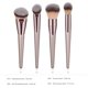 thumbnail image 1 of Juego de brochas de maquillaje profesional de 4 piezas, brocha para base líquida sintética de primera calidad, polvo para mezclar, brochas de maquillaje Kabuki cónicas, aplicador de cosméticos, 1 of 4
