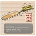 thumbnail image 2 of Fish Scaler Brush,with Brass Serrated Sawtooth and Ergonomic Wooden Handle, 2 of 10