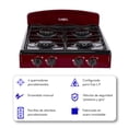 thumbnail image 3 of Estufa Parrilla de Gas de Mesa 4 quemadores Tinta GARELL GARELL PM4Q-T, 3 of 8