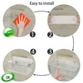 thumbnail image 4 of PULLIMORE Wall Mount Organizer Shelf - Clear Plastic Storage with Drain Holes (Medium), 4 of 7