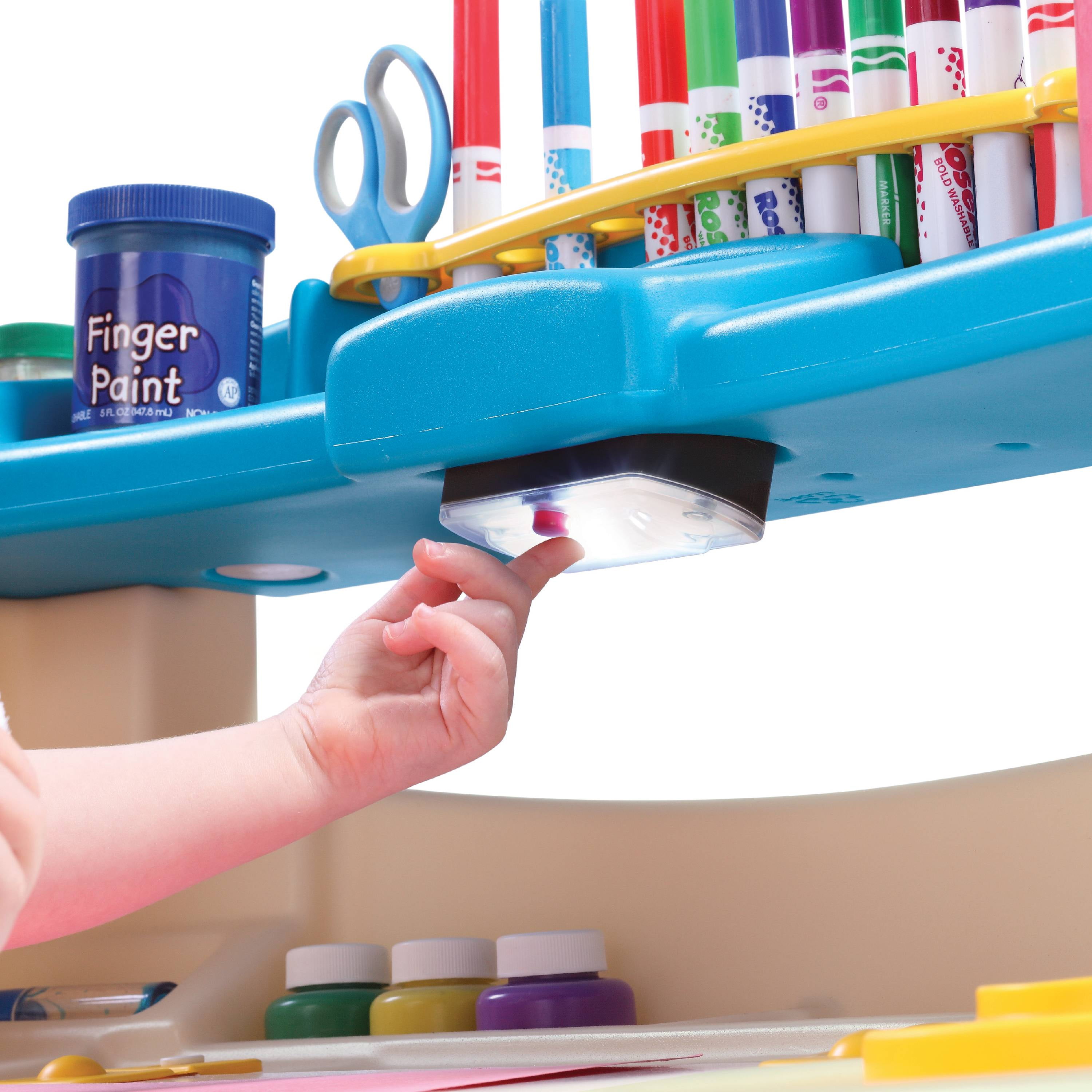 Step2 Deluxe Art Master Desk Kids Table With Storage And