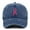Blue, variant on Breast Cancer Awareness Hat for Women, Embroidered Pink Ribbon Logo Baseball Hat Cap