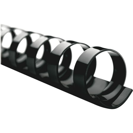 - Swingline, SWI4000044, CombBind 19-ring Binding Spines, 100 / Box, Black