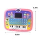thumbnail image 3 of Tableta para niños, almohadilla de aprendizaje con LED para enseñar el alfabeto, números, matemáticas, desarrollo temprano, juguete electrónico interactivo, regalos de Navidad, juguetes para bebés., 3 of 8