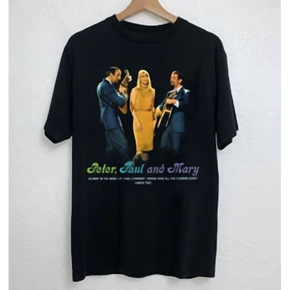 NEW Collection Peter, Paul And Mary Band Album Black Size S To 5XL Shirt