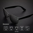 thumbnail image 5 of KALIYADI Polarized Sunglasses for Men and Women Semi-Rimless Frame Driving Sun glasses UV Blocking, 5 of 10