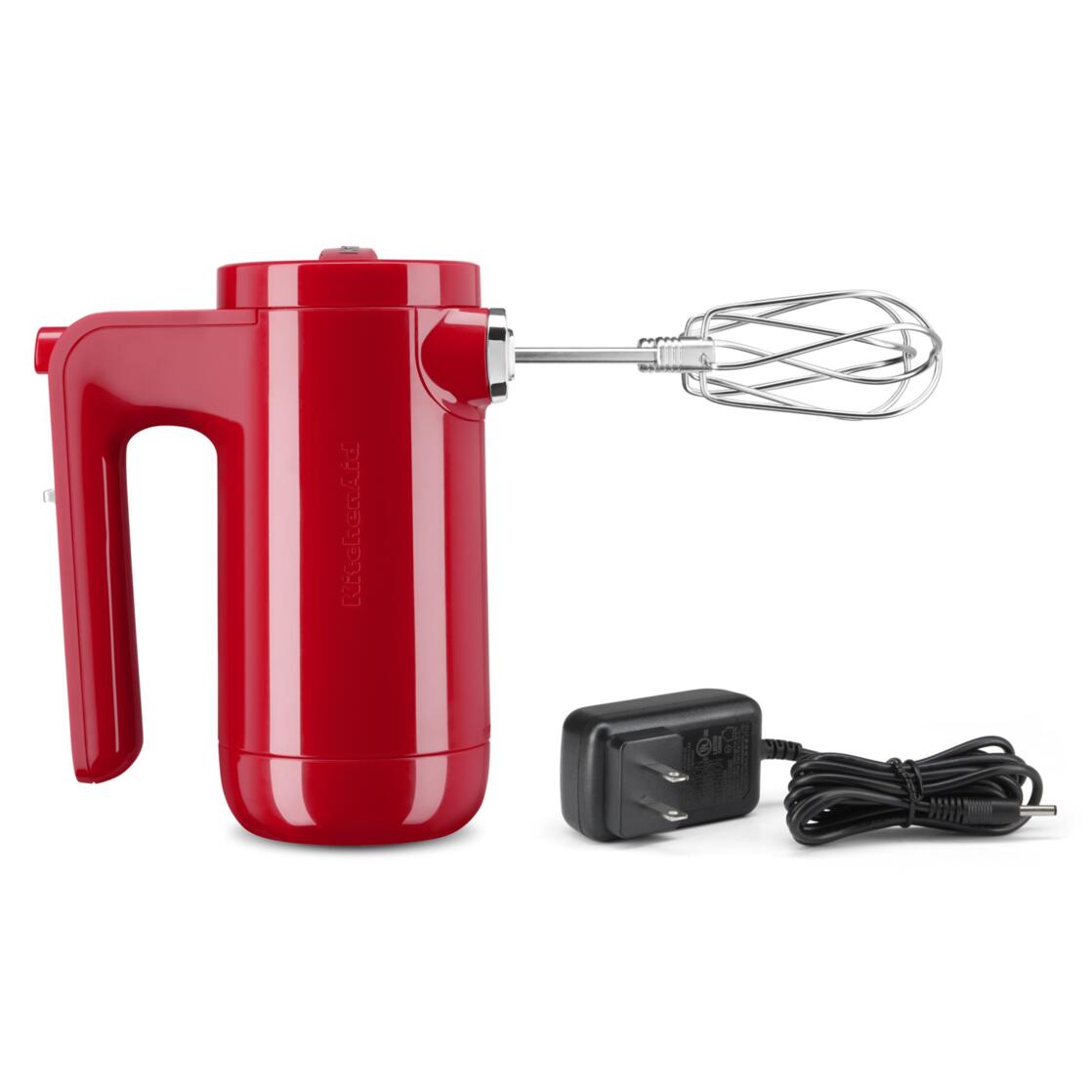 KitchenAid Cordless 7 Speed Hand Mixer, Passion Red, KHMB732 - image 3 of 6