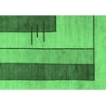 thumbnail image 1 of Ahgly Company Indoor Rectangle Abstract Emerald Green Modern Area Rugs, 8' x 10', 1 of 4