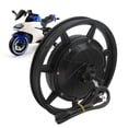 thumbnail image 4 of Motor de Cubo Eléctrico ANGGREK Kit de Motor de Cubo de Rueda de Freno de Disco 120 Km/H 14 Pulgadas 2000W A 3500W 1850 Rpm Aleación de Aluminio 36V-72V, 4 of 8