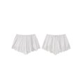 thumbnail image 3 of LMLYSoH Women's Mini Shorts Lace Patchwork Drawstring Elastic Waist Casual Summer Loose Lounge Shorts, 3 of 7