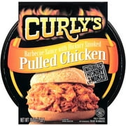 Curly's Naturally Hickory Smoked Pulled Chicken With Barbecue Sauce, 16 oz