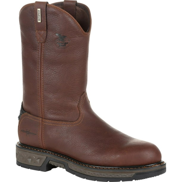 best waterproof pull on work boots