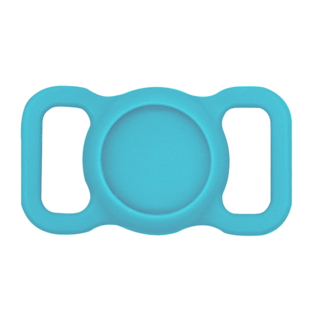 Billuyoard Funda protectora de silicona para mascotas, buscador de GPS, y gato, lazo para Airtags para Locator Tracker, Suministros para perros azul Billuyoard PT000451-14B