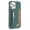 Green, variant on For iPhone 11 Wallet Phone Case,Magnetic Detachable Back Flip Wallet,Back Flip Kickstand,With Zipper Pocket,PU Leather RFID Blocking Card Slots,Shockproof Rugged Phone Case,Brown