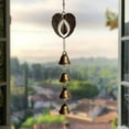 thumbnail image 4 of SLYNSHome Metal Wind Chimes Temple Wind Chime,Hanging Angel Wings Wind Chimes for Home Yard Outdoor Decoration, 4 of 6