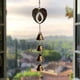 thumbnail image 4 of Campanas de Viento de Metal Feng Shui para Decoración Del Hogar o Exterior, 13 Pulgadas, para Patio y Terraza, Jardín., 4 of 6