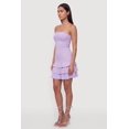 thumbnail image 2 of Women's Ruffle Tiered Hem Short Dress, 2 of 3