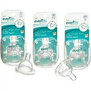 Evenflo Bebek Baby Bottle Nipple, Medium Flow, 2-Pack, BPA-Free