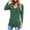2-Green, variant on SWQZVT Long Sleeve T shirts for Women Dressy Casual Tops Twist Knot Tunic Ladies Fall clothes Blouse Black Tee Tunic Tops for Legging Pullover Sweatshirts Plus Size XXL