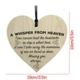 thumbnail image 6 of Lilixerw Wooden Hanging Heart Plaque,Inspirational Gifts,Friendship Plaques Carved Crafts,Christmas or Valentines Gift for Her,Wooden Hanging Sign for Wall Door Decor, 6 of 6