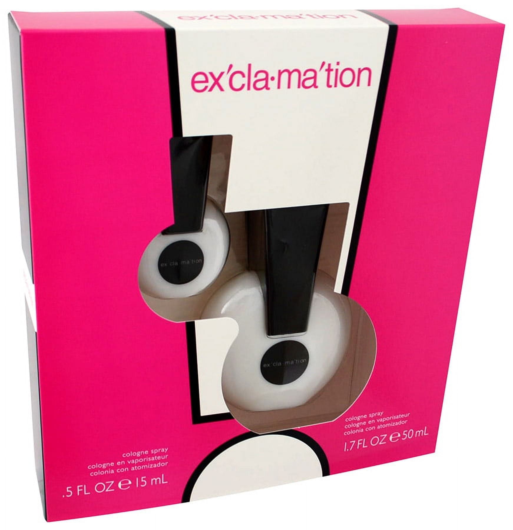Exclamation Set: Cologne 1.7 Fl Oz., Cologne .5 Fl Oz.