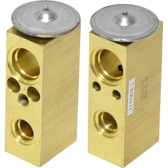 New UAC EX 9011C A/C Expansion Valve -- Block Expansion Valve Fits select: 2004-2006 DODGE DURANGO, 1996-2000 DODGE GRAND CARAVAN