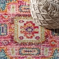 thumbnail image 3 of JONATHAN Y BOHEMIAN FLAIR 8 x 10 Area Rug, Vintage Medallion - Blue/Red, BMF100A-8, 3 of 11