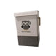 thumbnail image 2 of Contenedor de almacenamiento plegable de lino, caja organizadora de tela, portátil para organizar hogar, plegable para almohadas, ropa sucia y Búho, 2 of 9