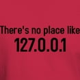 thumbnail image 3 of CafePress - There's No Place Like 127.0.0.1 Dark T Shirt - Men's Classic Graphic Cotton T-Shirt, 3 of 4