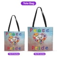 thumbnail image 5 of Peace Love Pride Bichon Frise with Rainbow Sunglasses LGBT LGBTQ+ All Over Print 3D Canvas Tote Bag Bichons Dog Lovers Gifts Idea Reusable Handbag - 01004, 5 of 5