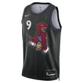thumbnail image 2 of Unisex Nike RJ Barrett Black Toronto Raptors 2024/25 Swingman Player Jersey - City Edition, 2 of 3