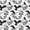 Black White 04, variant on Feelyou Boho Raven Rose Full Size Comforter Sets, Spooky Skull Bat Bedding Comforter Set, Black White, Halloween Reversible, 3pcs, 1 Comforter and 2 Pillowcases