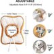 thumbnail image 2 of Adjustable Cat E-collar, Cute Toast Neck Cone After Surgery, Wound Healing Protective Cone Bread Surgery Recovery Elizabethan Collars, Soft Edge For K, 2 of 5