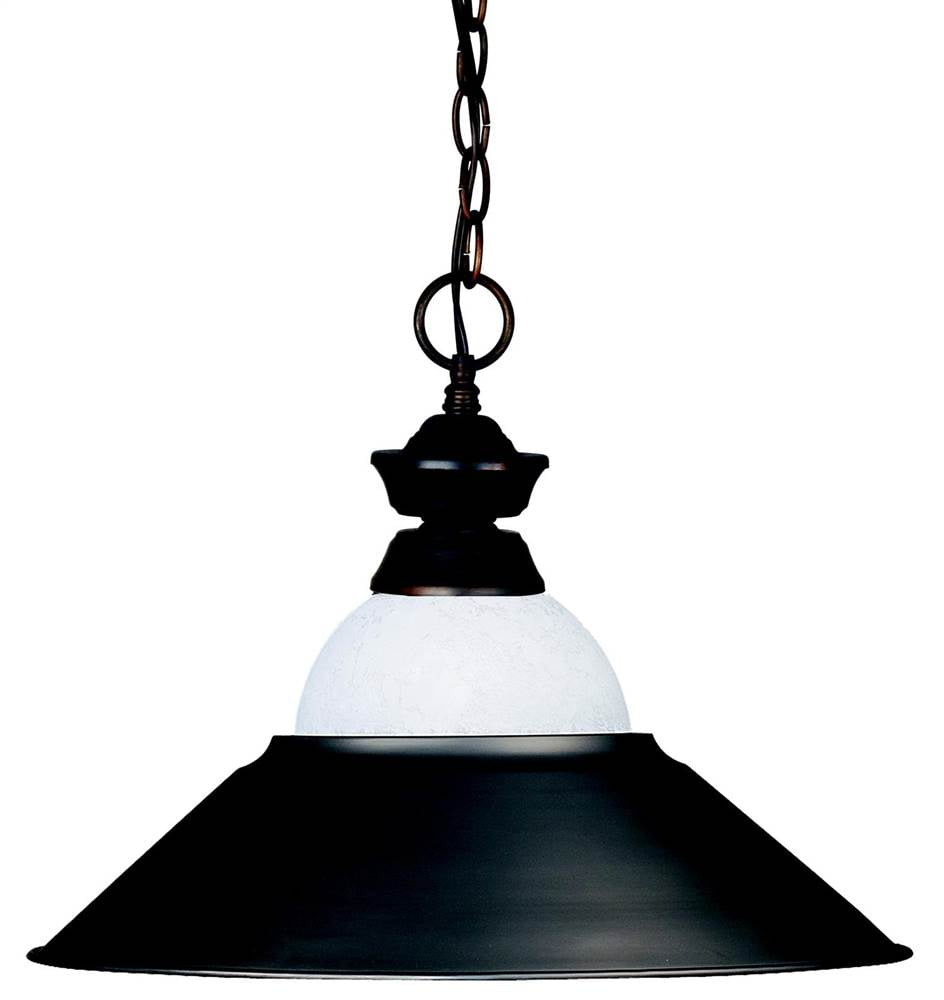 36 in. Chain Pendant Light in Olde Bronze Finish