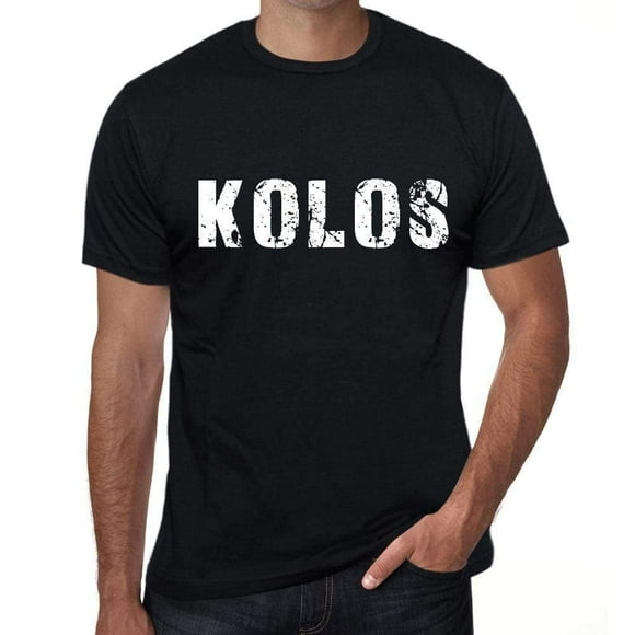 T-Shirt Graphique pour Hommes Kolos Éco-Friendly Édition Limitée T-Shirt à Manches Courtes Anniversaire Vintage Cadeau Nouveauté