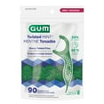 thumbnail image 4 of GUMᴹᴰ Porte-Fil Dentaire Twisted Mint™, Fil Dentaire Torsadé Résistant Couvre 30% de surface en plus, 90 Unités, 4 of 5