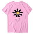 thumbnail image 6 of BUIGTTKLOP T-Shir for Women Short Sleeved Top Round Neck Tshirt Graphic Print Summer Tees 2026, 6 of 8